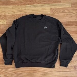ALO Yoga Espresso Crewneck Sweatshirt
